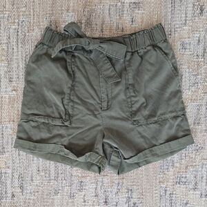 Twik Khaki Women's Cargo Shorts